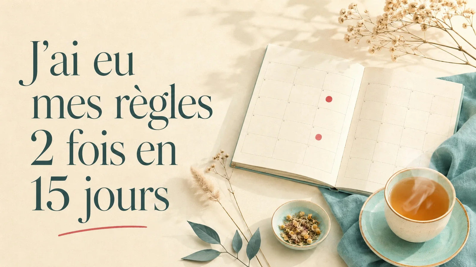 Mes règles 2 fois en 15 jours : c'est normal ?