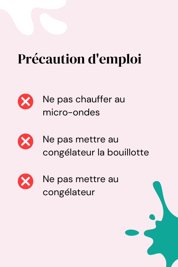 Mini bouillotte épaisse d'injection d'eau en de bande dessinée